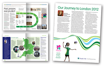 Lloyds magazine page examples