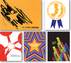 Islington council star awards; designs
